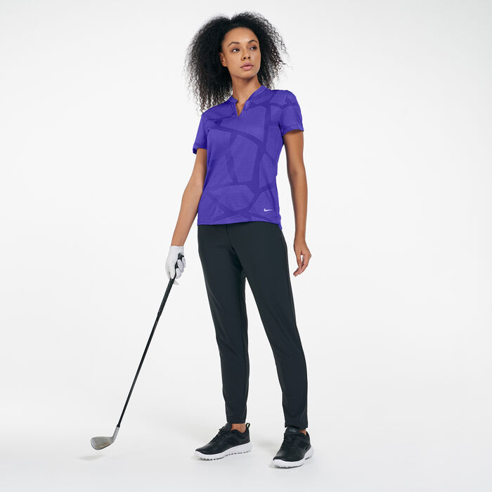 Women's Golf Breathe Jacquard T-Shirt Women's Golf Breathe Jacquard T-Shirt image number 2
