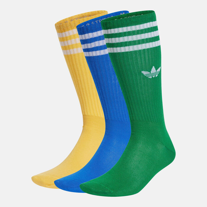 Men's Solid Crew Socks (3 Pairs) Men's Solid Crew Socks (3 Pairs) image number 0