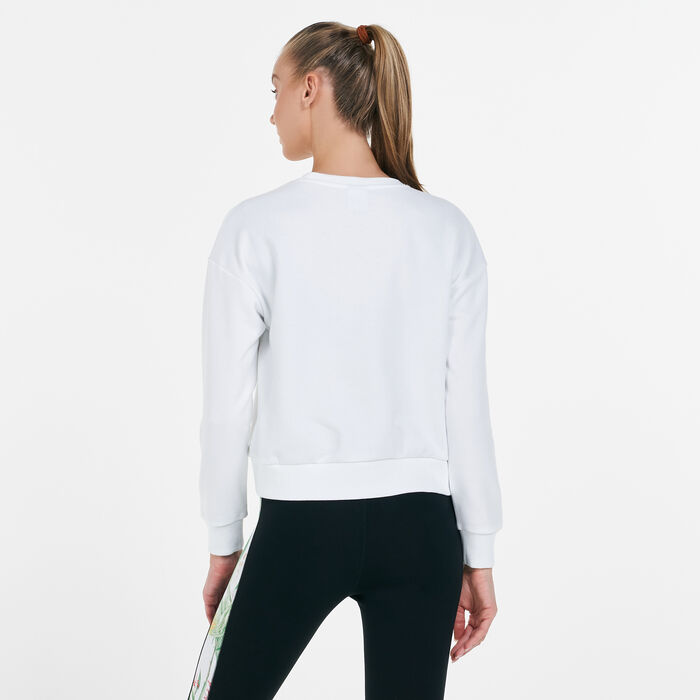 Women's Essentials Botanical Crew Sweatshirt Women's Essentials Botanical Crew Sweatshirt image number 1