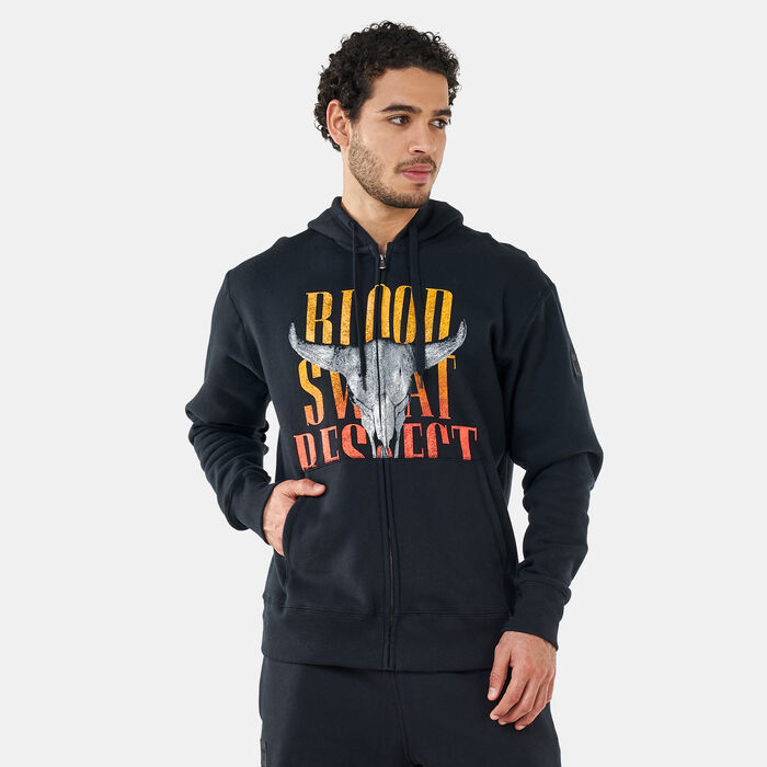 Men's Project Rock Originators Full-Zip Hoodie Men's Project Rock Originators Full-Zip Hoodie image number 0