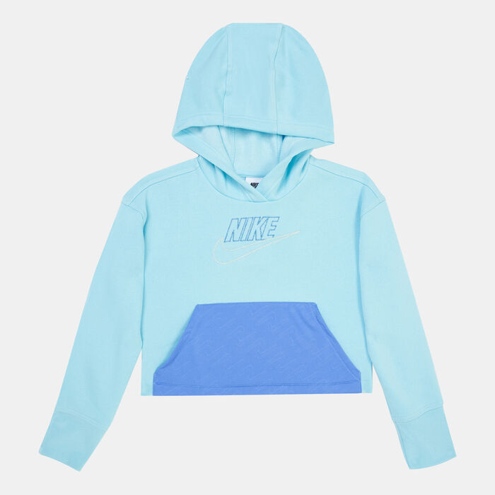 Kids' Sportswear Club Fleece Icon Clash Hoodie (Older Kids) Kids' Sportswear Club Fleece Icon Clash Hoodie (Older Kids) image number 0