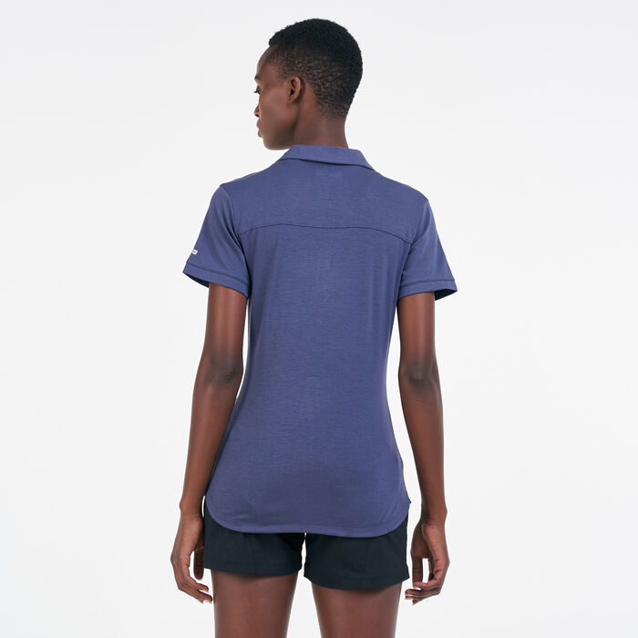 Women's Essential Elements™ Polo T-Shirt Women's Essential Elements™ Polo T-Shirt image number 1