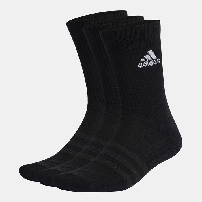 Men's Cushioned Crew Socks (3 Pack) Men's Cushioned Crew Socks (3 Pack) image number 0