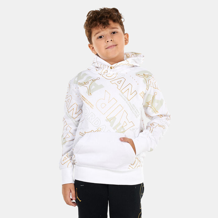 Kids' Holiday Shine Air Allover Print Pullover Hoodie Kids' Holiday Shine Air Allover Print Pullover Hoodie image number 0