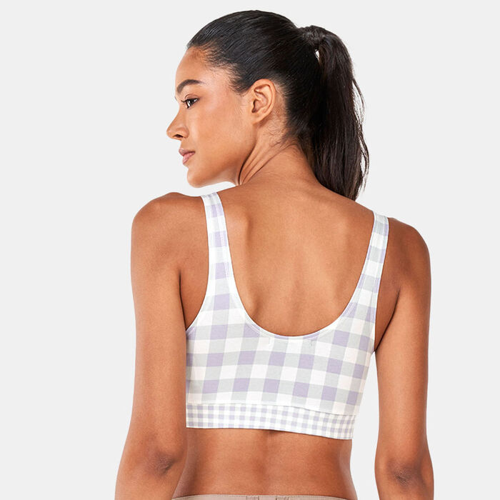 Women's Mixed Up Gingham Bralette Women's Mixed Up Gingham Bralette image number 1