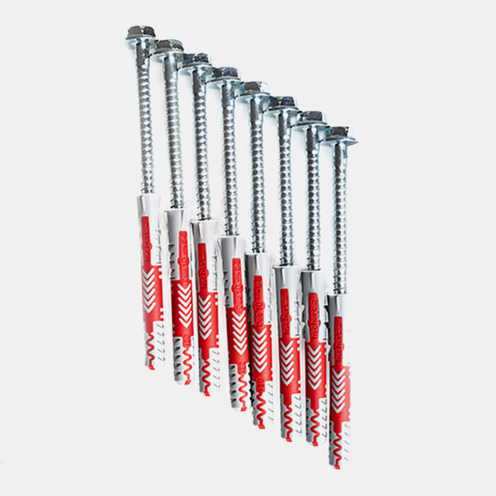 KM12 – Fischer 10 × 80 Expansion Plugs with Wall Bar Screws (12 pcs.) KM12 – Fischer 10 × 80 Expansion Plugs with Wall Bar Screws (12 pcs.) image number 1