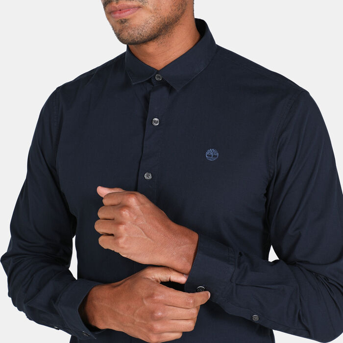 Men's Eastham River Poplin Solid Shirt Men's Eastham River Poplin Solid Shirt image number 3