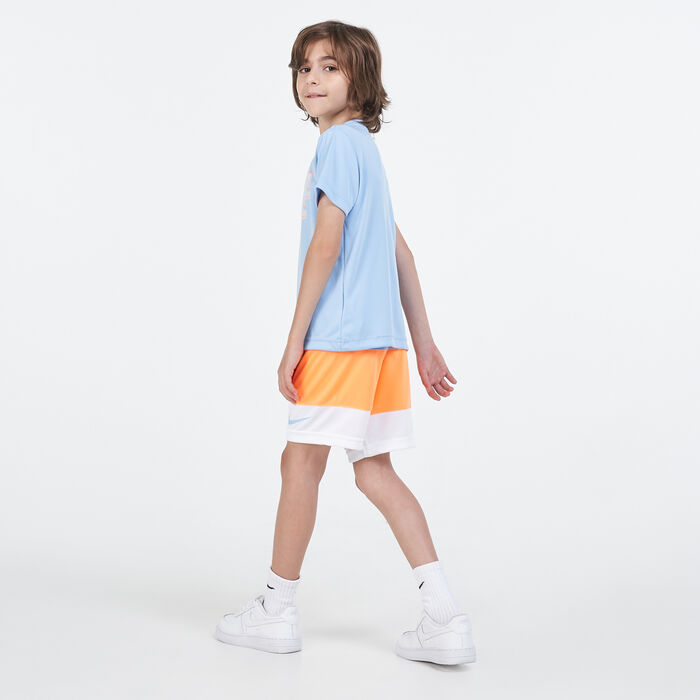 Kids' Dri-FIT T-Shirt & Shorts Set Kids' Dri-FIT T-Shirt & Shorts Set image number 1