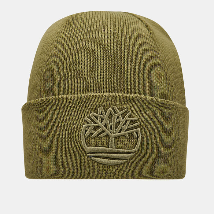 Men's Tonal 3D Embroidery Beanie image number 0