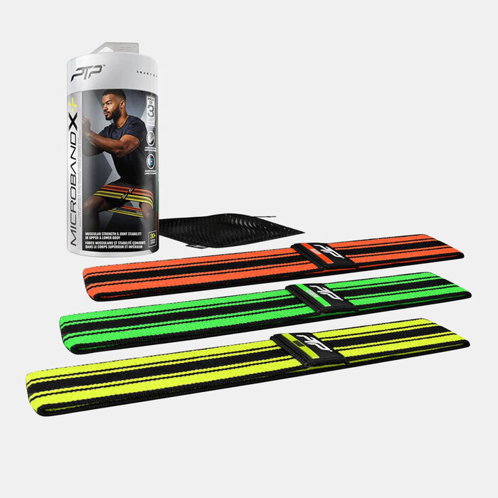 X+ Resistance Microbands Set (3 Pieces) X+ Resistance Microbands Set (3 Pieces) image number 0