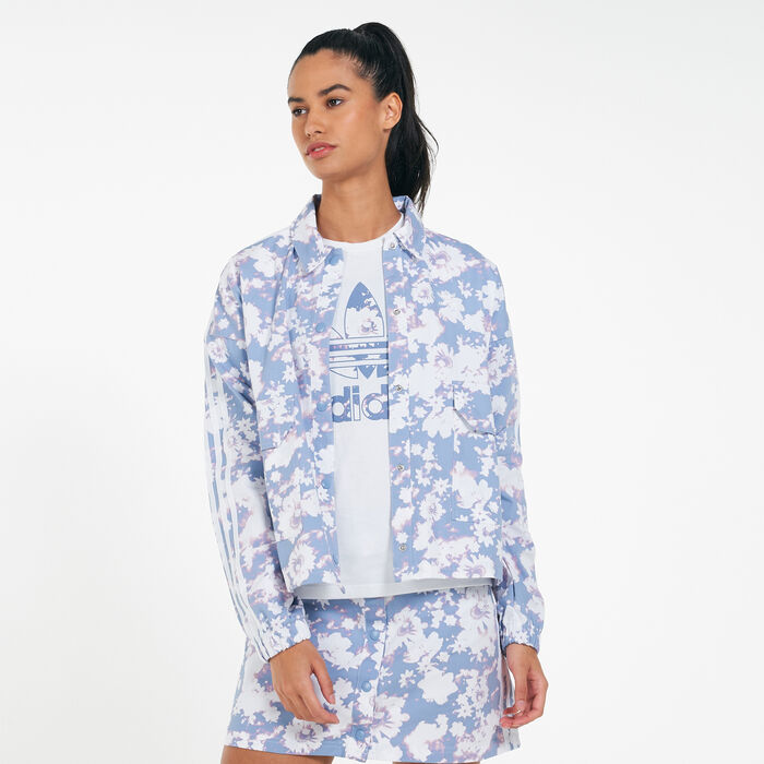 Women's Allover Print Track Jacket Women's Allover Print Track Jacket image number 0
