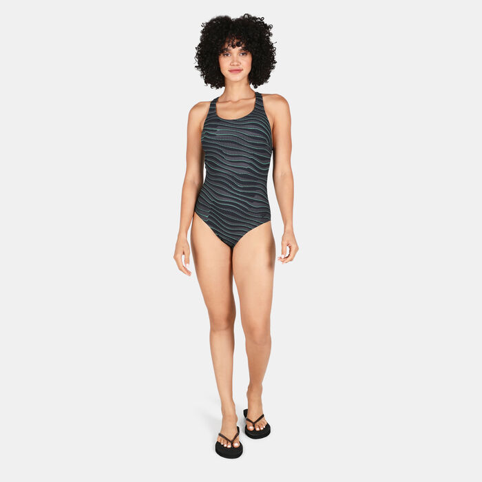 Women's Calypso Printed Shaping One-Piece Swimsuit Women's Calypso Printed Shaping One-Piece Swimsuit image number 2