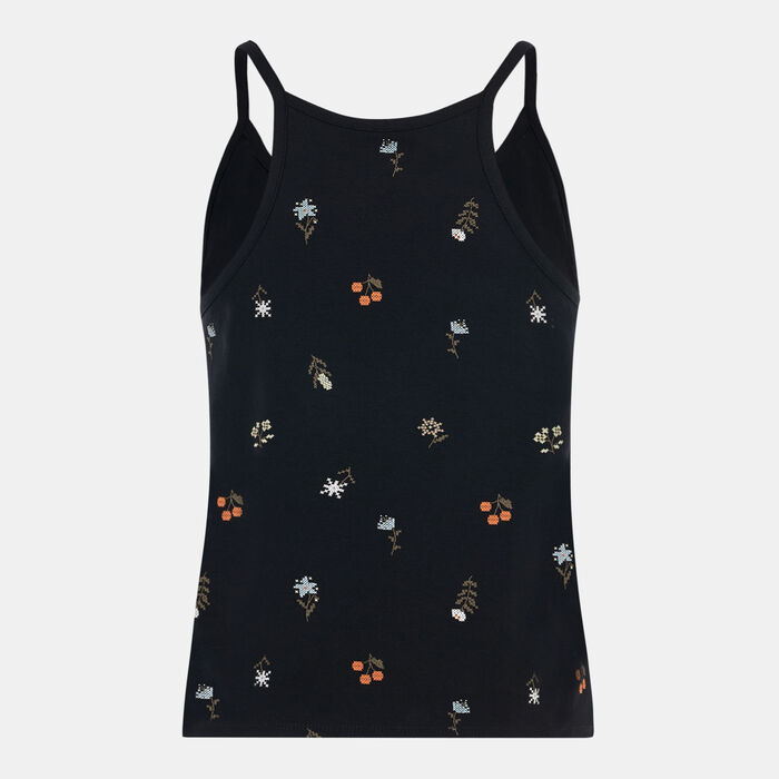 Women's Micro Ditsy Halter Top Women's Micro Ditsy Halter Top image number 1