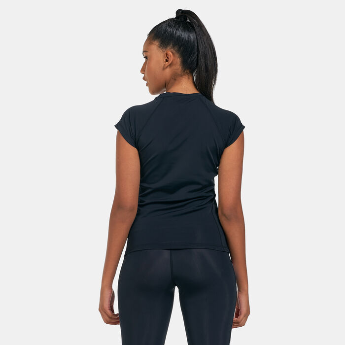Women's Capped Sleeves Rashguard image number 1