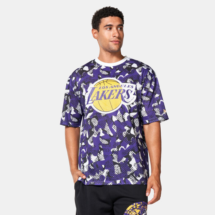 Men's NBA Los Angeles Lakers All Over Print T-Shirt Men's NBA Los Angeles Lakers All Over Print T-Shirt image number 0