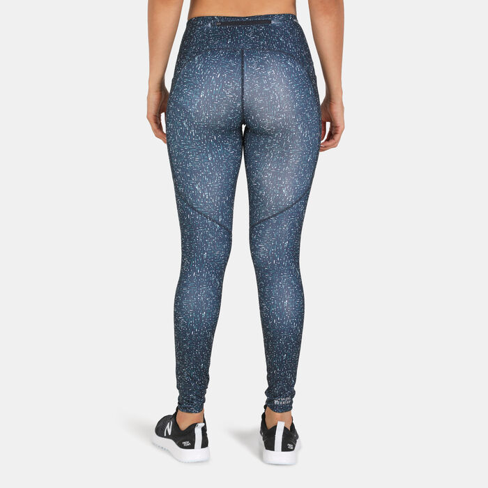 Women's Printed Impact Run Leggings Women's Printed Impact Run Leggings image number 1