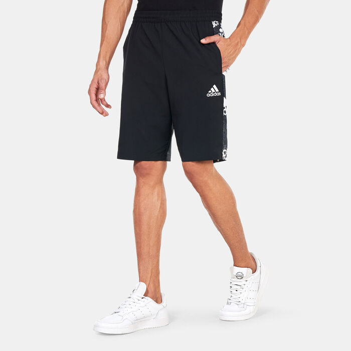 Men's Essentials Brand Love Woven Shorts image number 0