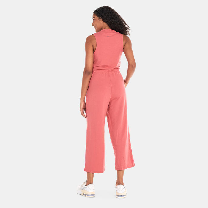 Women's Yoga Dri-FIT French Terry Jumpsuit Women's Yoga Dri-FIT French Terry Jumpsuit image number 1