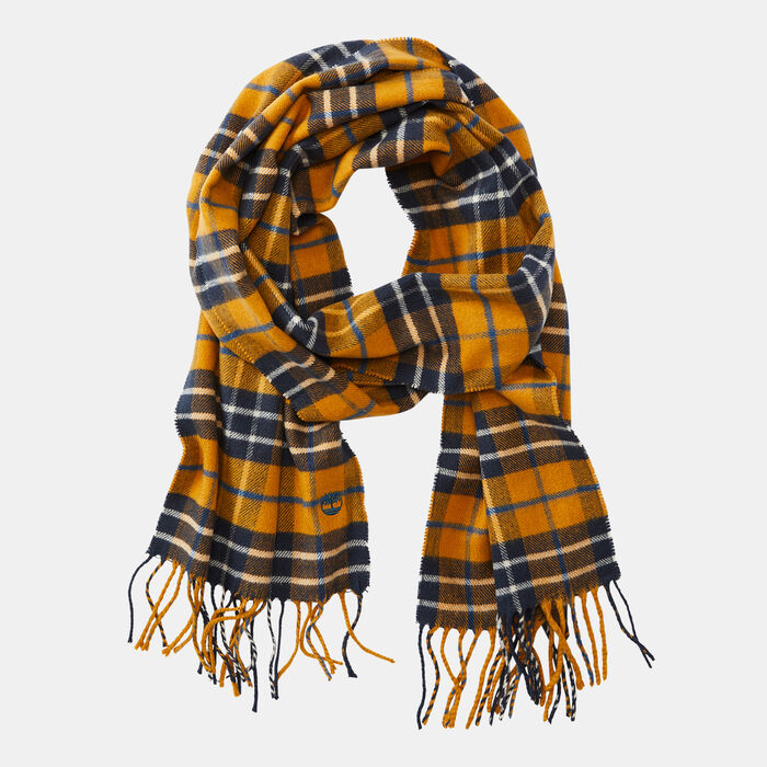 Men's Plaid Scarf Men's Plaid Scarf image number 0