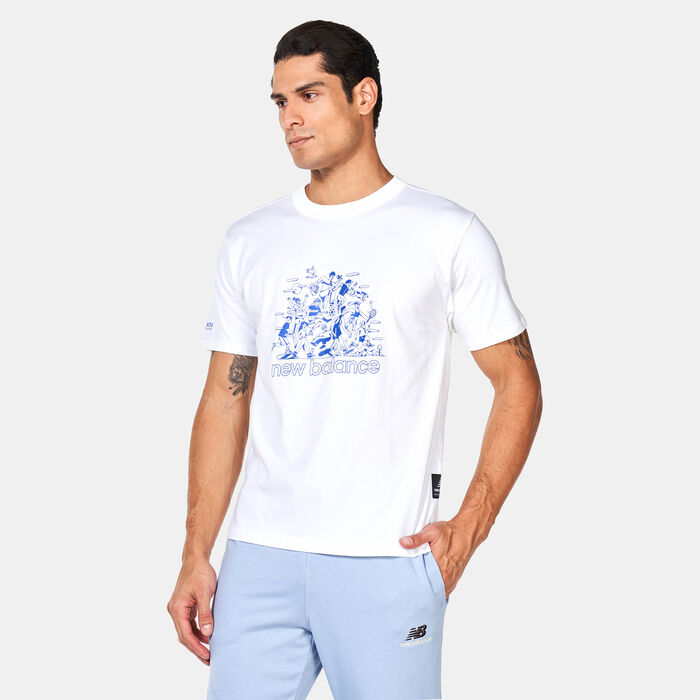 Men's Athletics Aron Leah Group Fun T-Shirt Men's Athletics Aron Leah Group Fun T-Shirt image number 0