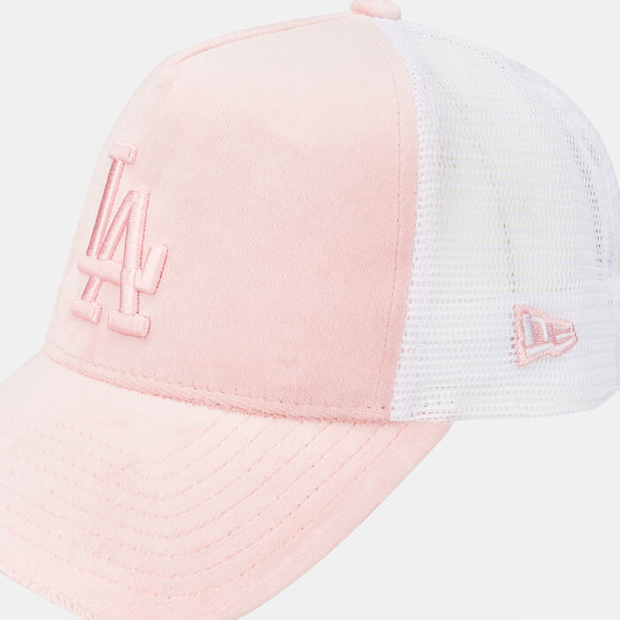 Women's MLB Los Angeles Dodgers A-Frame Trucker Cap Women's MLB Los Angeles Dodgers A-Frame Trucker Cap image number 2