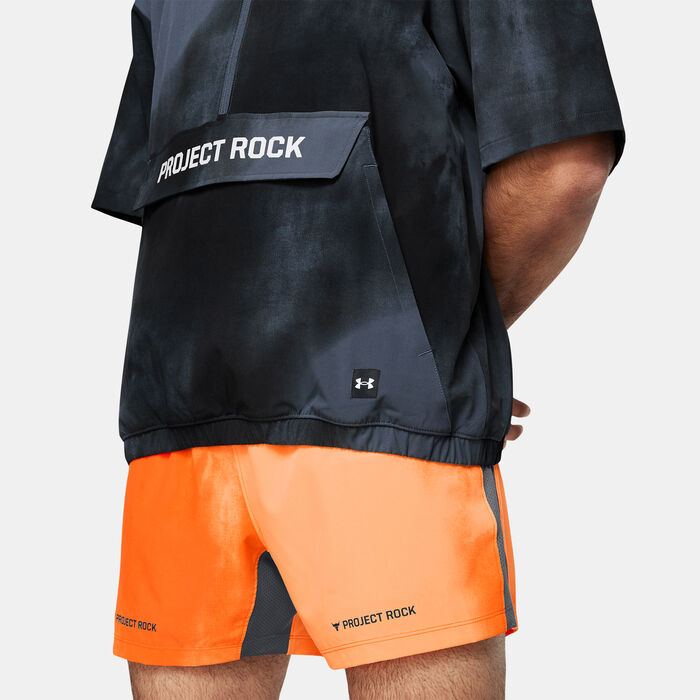 Men's Project Rock Warm-Up 1/2-Zip Jacket image number 3