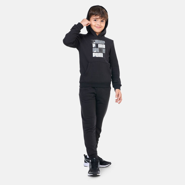 Kids' Essentials+ Logo Lab Hoodie Kids' Essentials+ Logo Lab Hoodie image number 2