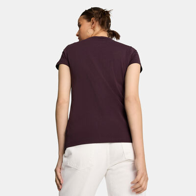 Women's Essentials+ Metallic Logo T-Shirt