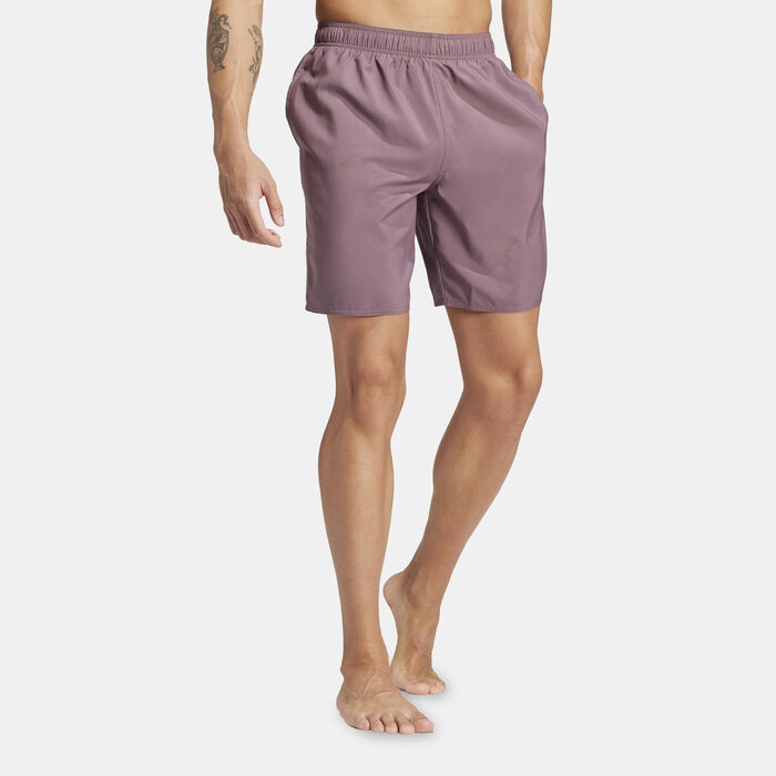 Men's Solid CLX Swimming Shorts Men's Solid CLX Swimming Shorts image number 2