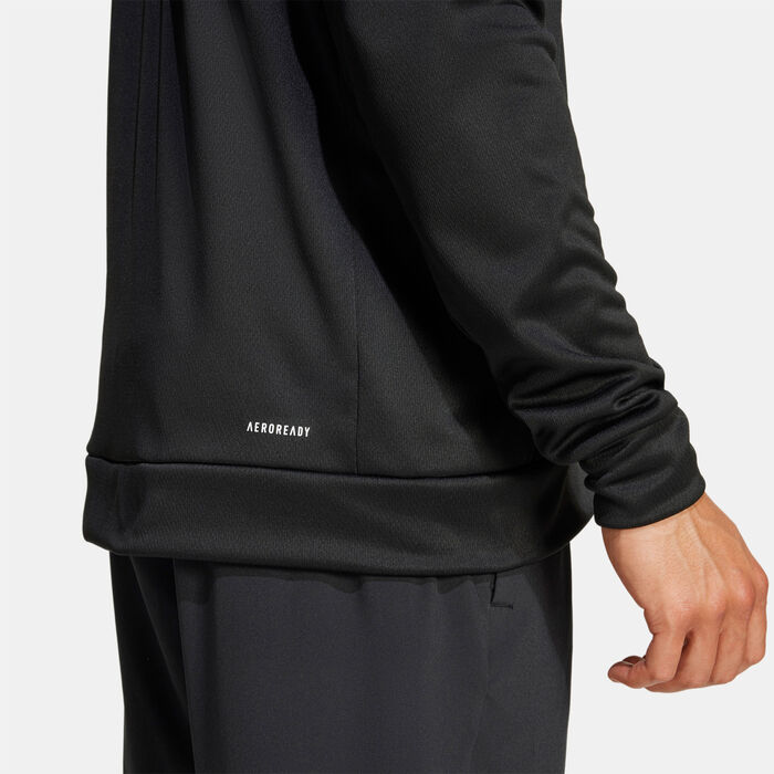 Men's Train Essentials Camo Full-Zip Training Hoodie Men's Train Essentials Camo Full-Zip Training Hoodie image number 4