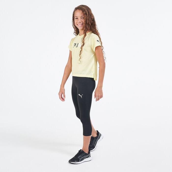 Kids' Modern Sports 7/8 Leggings image number 2
