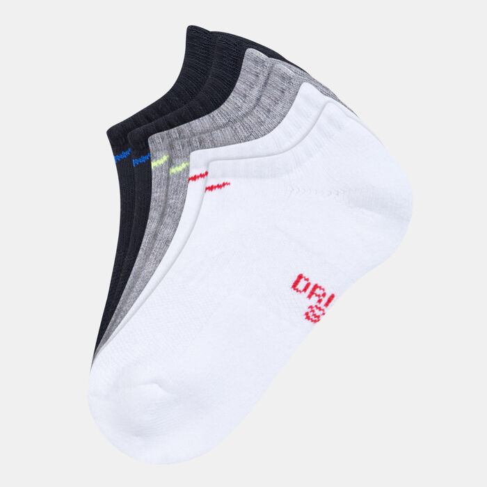 Kids' Performance Cushioned No-Show Socks (3 Pair) (Older Kids) Kids' Performance Cushioned No-Show Socks (3 Pair) (Older Kids) image number 0