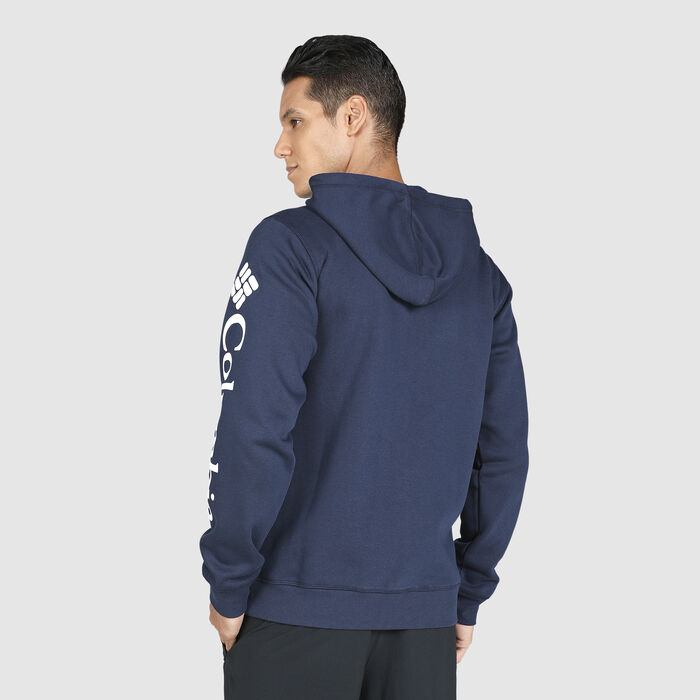 Men's Logo Full-Zip Fleece Hoodie image number 1