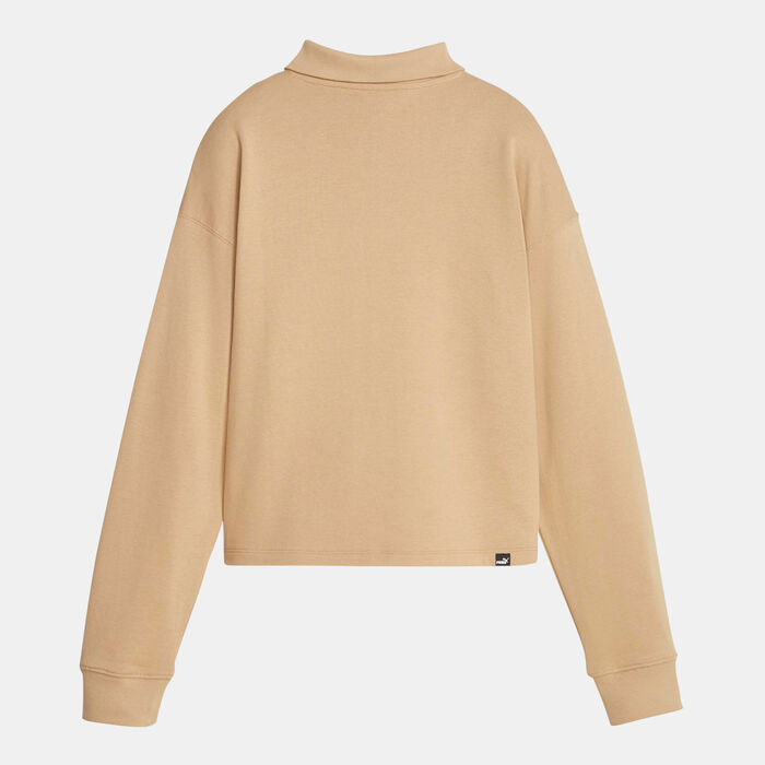 Women's HER High-Neck Half-Zip Sweatshirt Women's HER High-Neck Half-Zip Sweatshirt image number 2