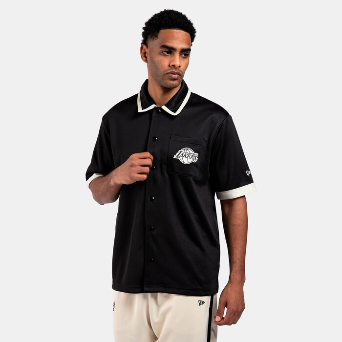 NBA Los Angeles Lakers Lifestyle Revere Shirt NBA Los Angeles Lakers Lifestyle Revere Shirt image number 0