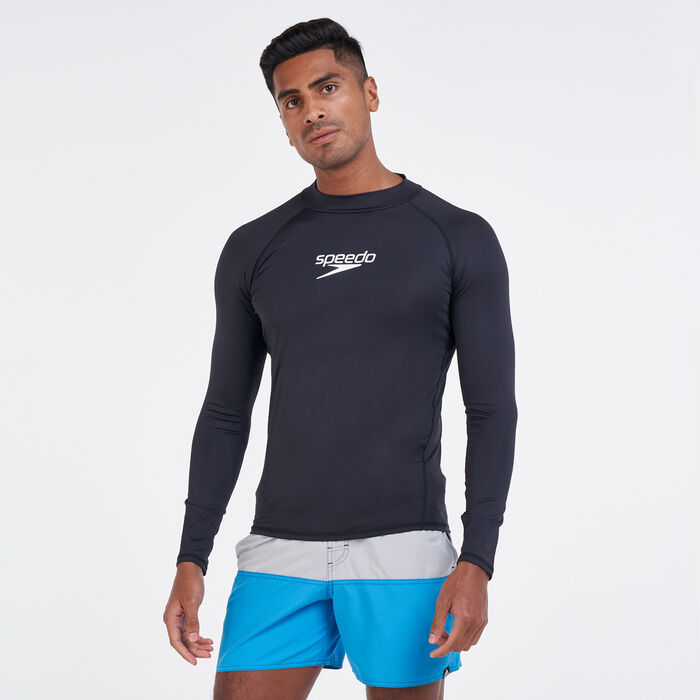 Men's Essential Rashguard Swimming T-Shirt Men's Essential Rashguard Swimming T-Shirt image number 0