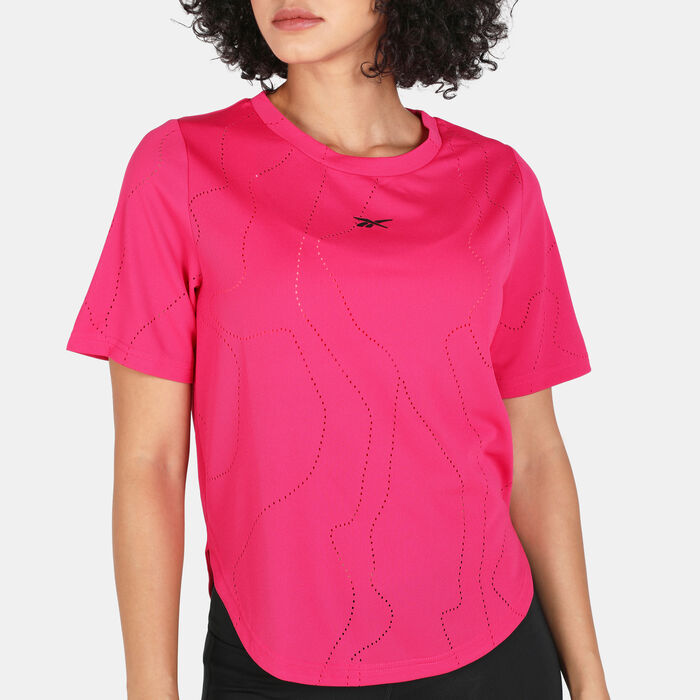 Women's United By Fitness Perforated T-Shirt Women's United By Fitness Perforated T-Shirt image number 3