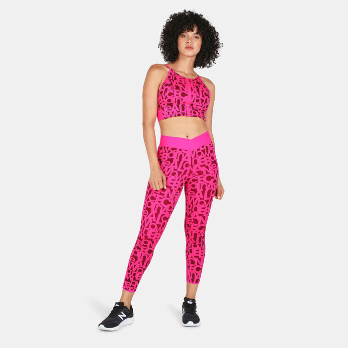 Women's Relentless Printed Crop Top Women's Relentless Printed Crop Top image number 2