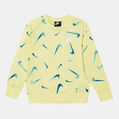 Kids' Sportswear Allover Print French Terry Hoodie