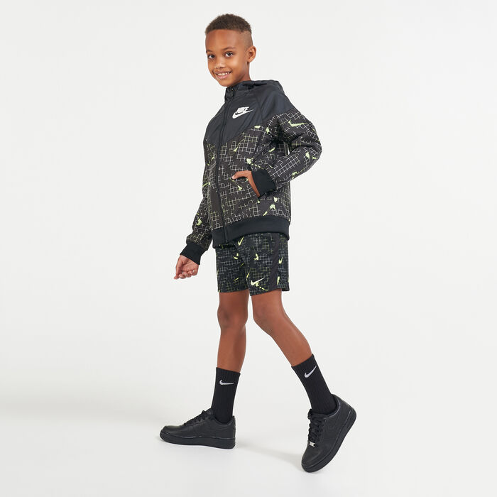 Kids' Windrunner Allover Print Jacket Kids' Windrunner Allover Print Jacket image number 2
