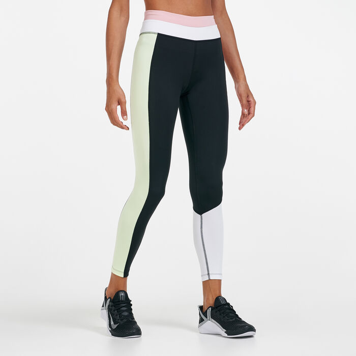Women's One Colour Block 7/8 Leggings Women's One Colour Block 7/8 Leggings image number 0