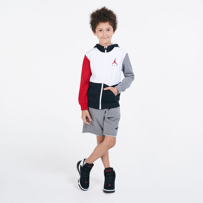 Kids' Jumpman Air Full-Zip Hoodie Kids' Jumpman Air Full-Zip Hoodie image number 2
