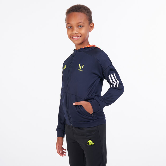 Kids' Messi Football-Inspired Hoodie Kids' Messi Football-Inspired Hoodie image number 0