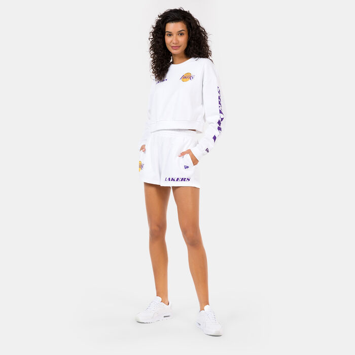 Women's NBA Los Angeles Lakers Wordmark Shorts Women's NBA Los Angeles Lakers Wordmark Shorts image number 2