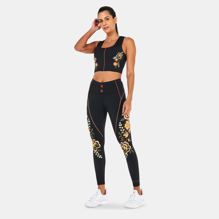 Women's X Frida Kahlo Mid Support Sports Bra Women's X Frida Kahlo Mid Support Sports Bra image number 2