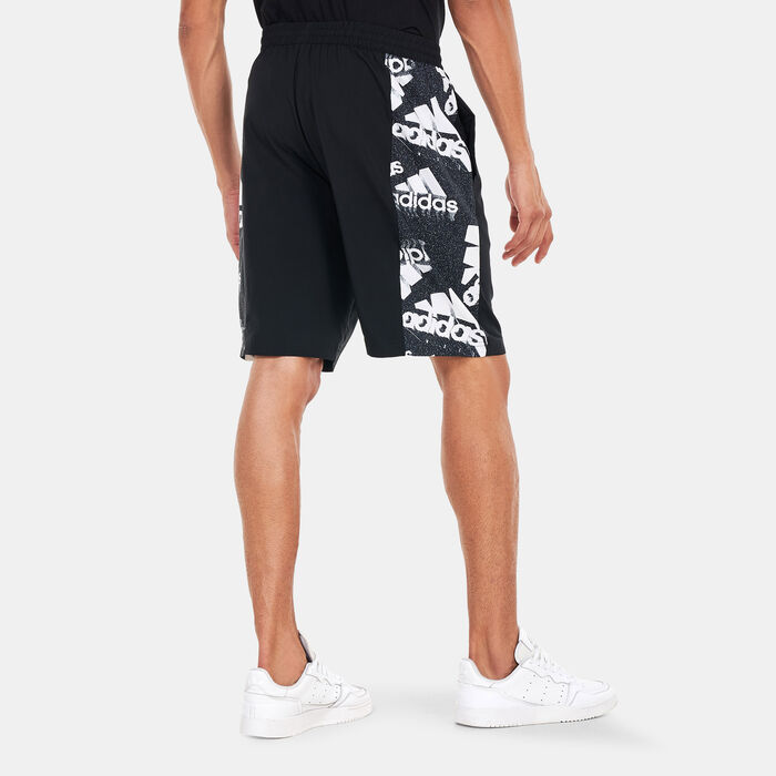 Men's Essentials Brand Love Woven Shorts image number 1