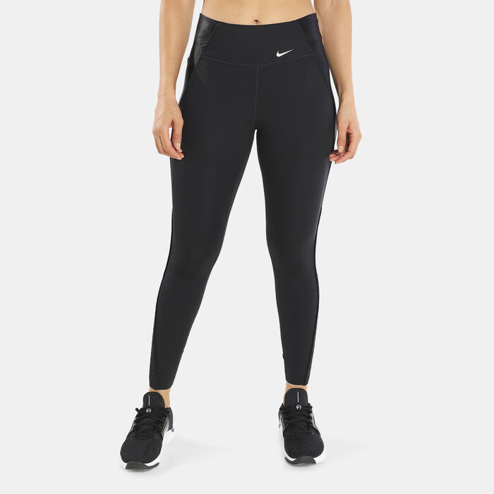 Women's Dri-FIT One Luxe Icon Clash Mid-Rise 7/8 Leggings Women's Dri-FIT One Luxe Icon Clash Mid-Rise 7/8 Leggings image number 0