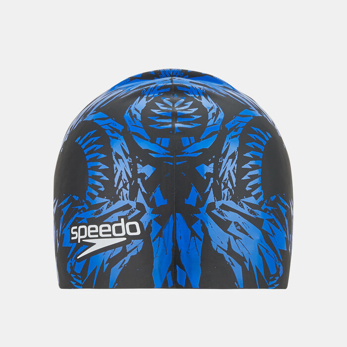 Printed Silicone Swimming Cap Printed Silicone Swimming Cap image number 0