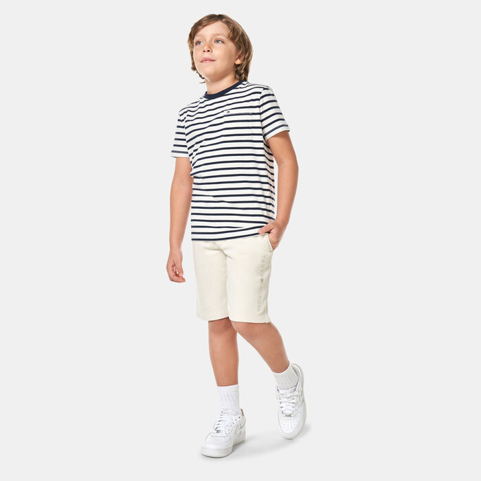 Kids' Tonal Logo Embroidery Sweat Shorts Kids' Tonal Logo Embroidery Sweat Shorts image number 2
