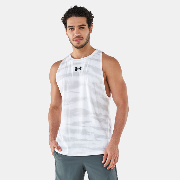 Men's UA Baseline Printed Tank Top Men's UA Baseline Printed Tank Top image number 0